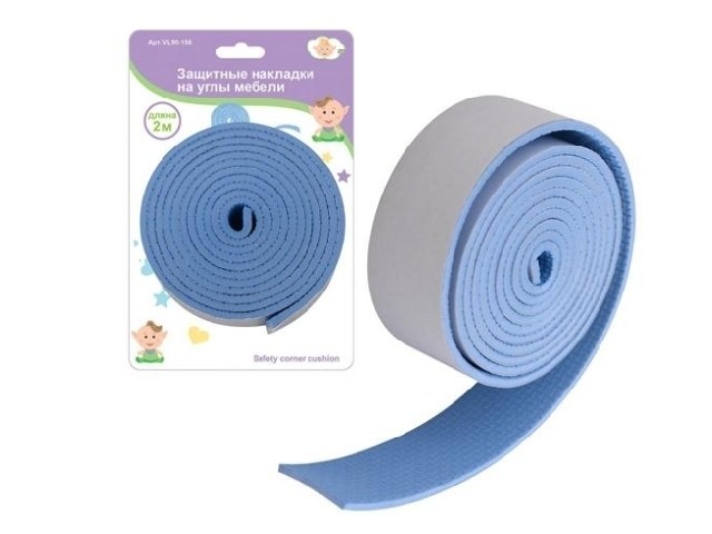 Защитные накладки на углы мебели. Длина 2м. VL90-156